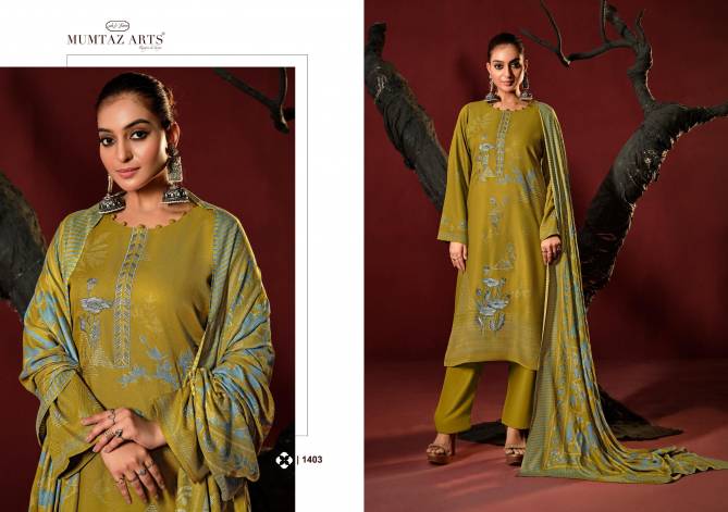 Khusrang By Mumtaz Pashmina Printed Dress Material Wholesale Price In Surat
